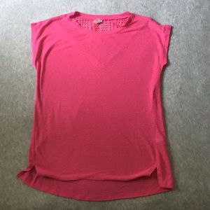 Pink Old Navy T-shirt With Aztec Lace Back